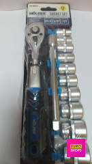 Набір головок з тріскачкою Molder MT 68812