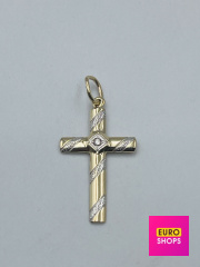 Підвіска з діамантами 585° 1.43 г.