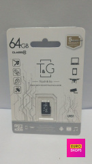 Карта пам'яті T&amp;G MICROSDXC 64GB UHS-I CLASS 10