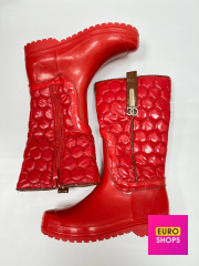 Дитячі гумові черевики 34р.Red