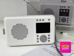 Портативне цифрове радіо з bluetooth та  fm elan dab+