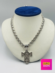 Срібне кольє 875° 109.3 г.